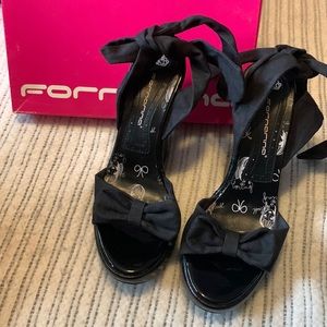 Lace up Fornarima Heels